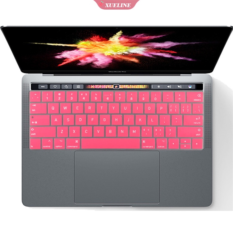 Film Pelindung Keyboard Bahan Silikon Untuk MacBook Pro 2018 15.4 inch A1707