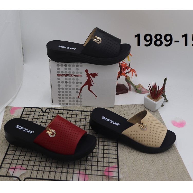 Sandal wedges import sofiya 1786-21-1