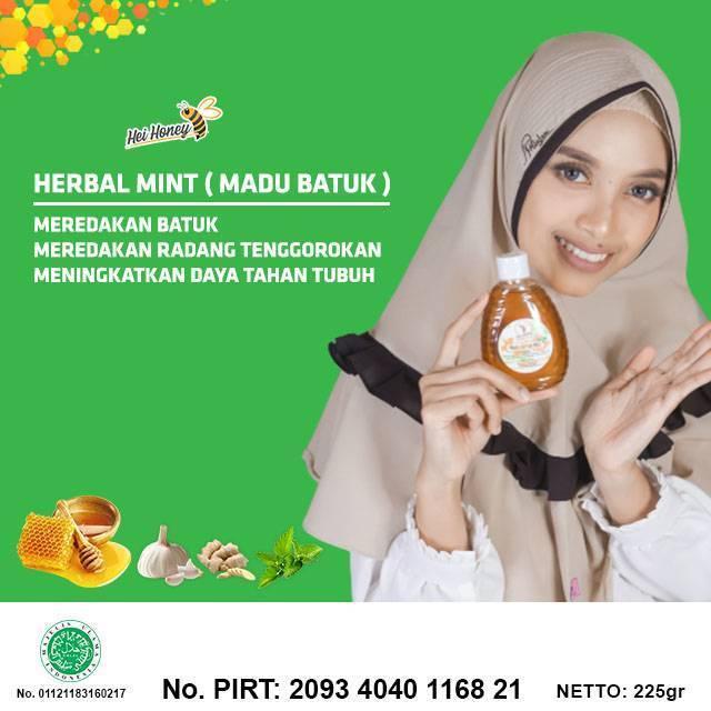 

Hei Honey - MINT HONEY 225 gram transparan