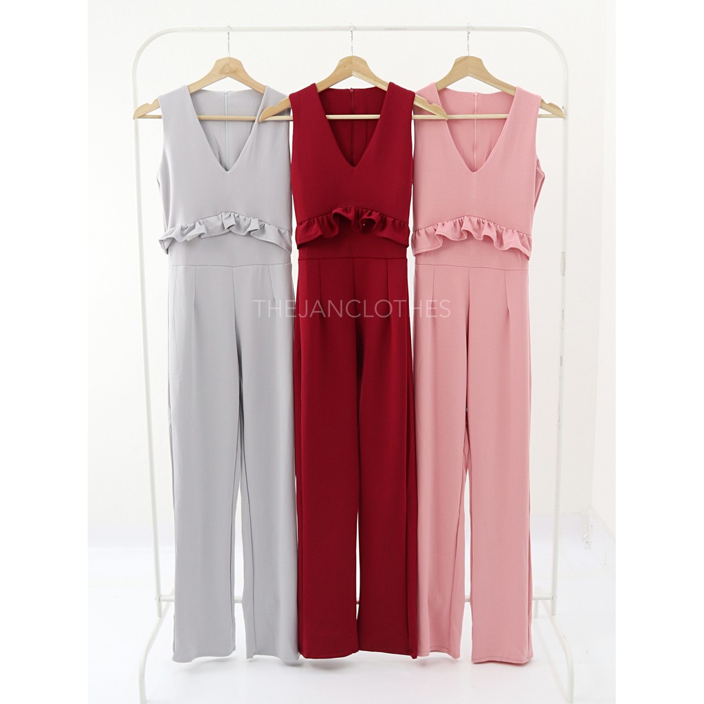 Yuya jumpsuit scuba -Thejanclothes