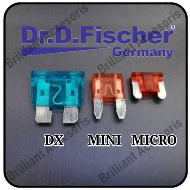 Sekring Mobil DX Tancep - Dr.D. Fischer - DX Premium / DX Mini / DX Super Mini Micro