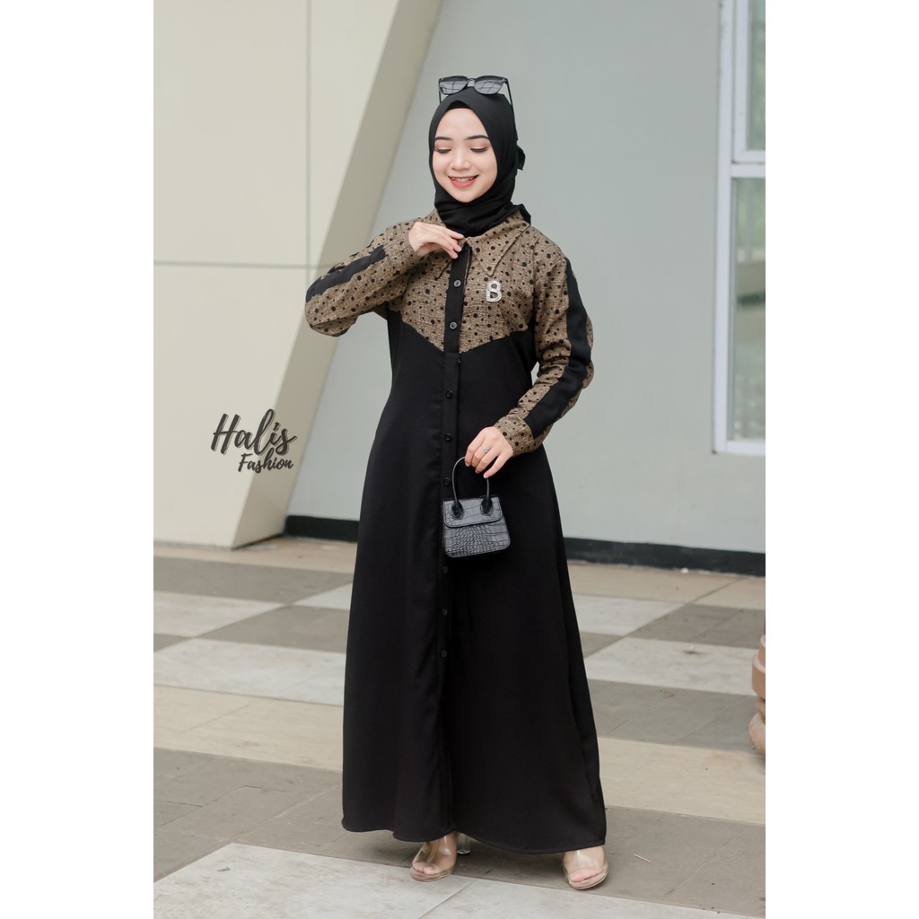 HALIS DRESS ORI HATICE /GAMIS BUSUI/GAMIS 2021/DRESS TERBARU/DRESS TERMURAH
