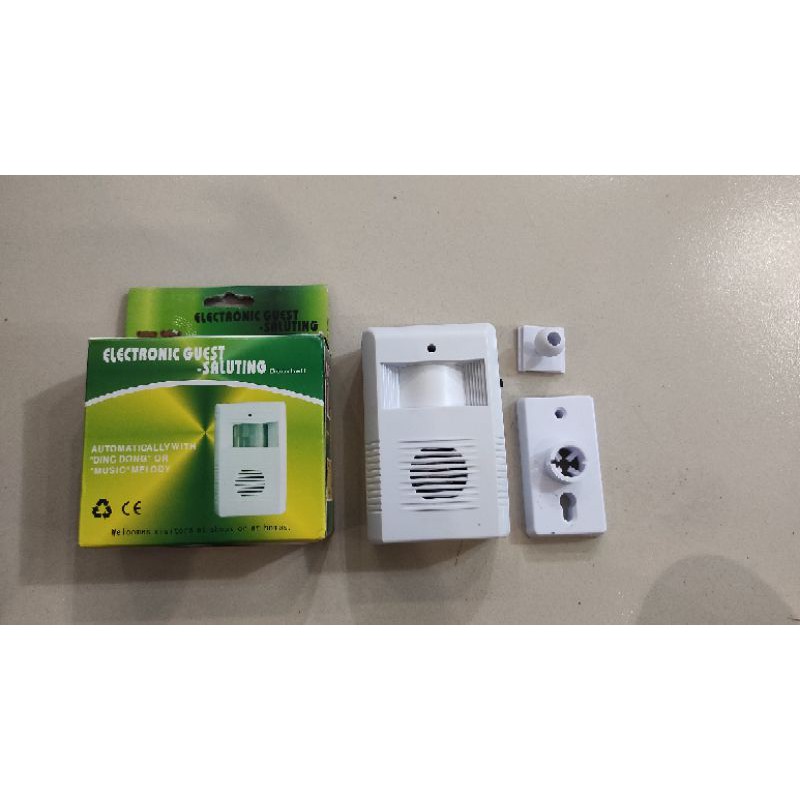 Bel Pintu Sensor Gerak Electronic Guest Saluting Doorbell