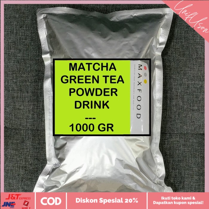 

⭐COD⭐ Bubuk Green Tea Milk Shake / Bubuk Matcha Powder Drink - Matcha GreenTea