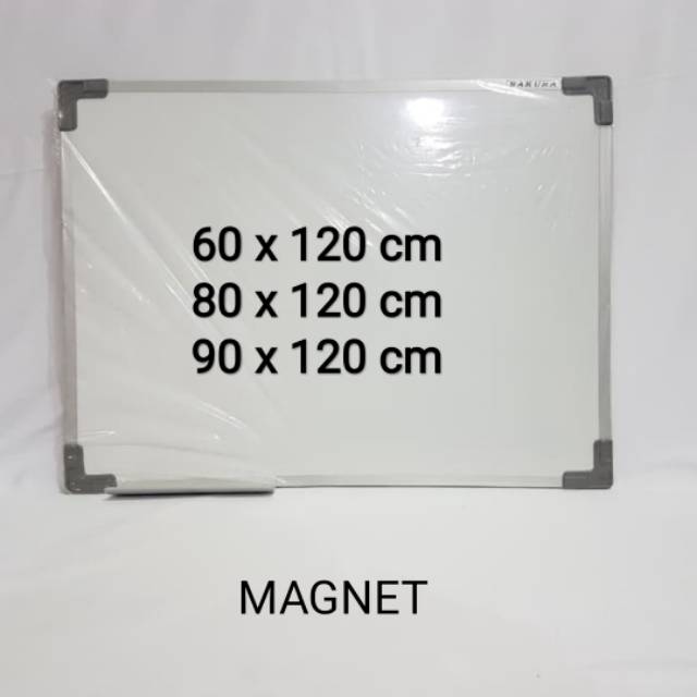 

Whiteboard 90 x 120 cm Whiteboard untuk kantor