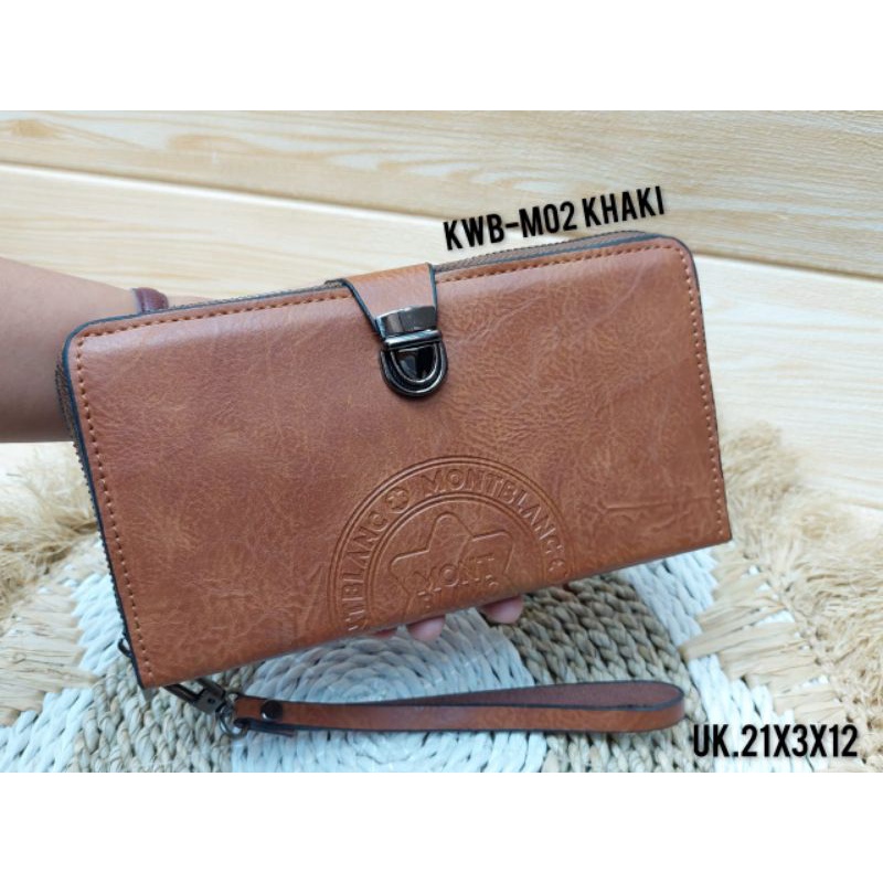 Dompet Panjang Handbag Montblanc A116 Pu Leather