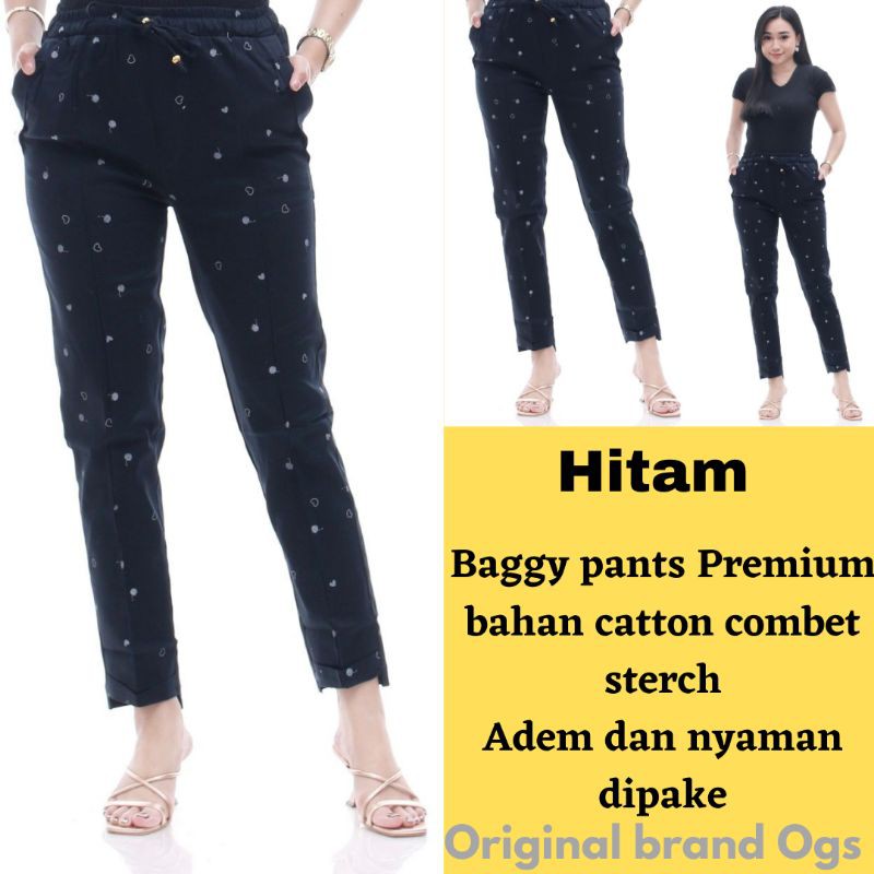 CELANA WANITA BAGGY PANTS PREMIUM TERLARIS