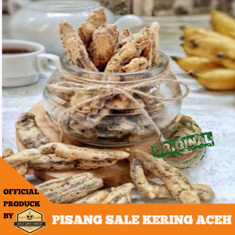 

PISANG SALE GORENG KHAS ACEH ASLI ORIGINAL.PISANG SALE JARI.KUE KERING OLEH OLEH KHAS ACEH.TERLARIS bisa COD.produk dari tanah RENCONG ACEH ASLI.