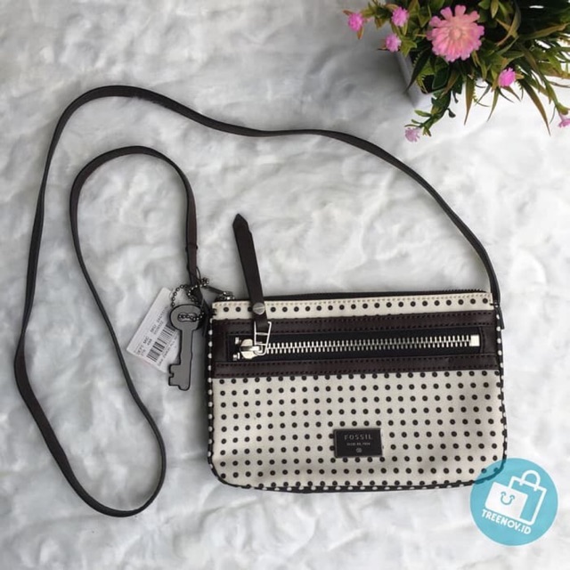 Tas Fossil / Fossil Dawson Mini Crossbody - Polka Dot