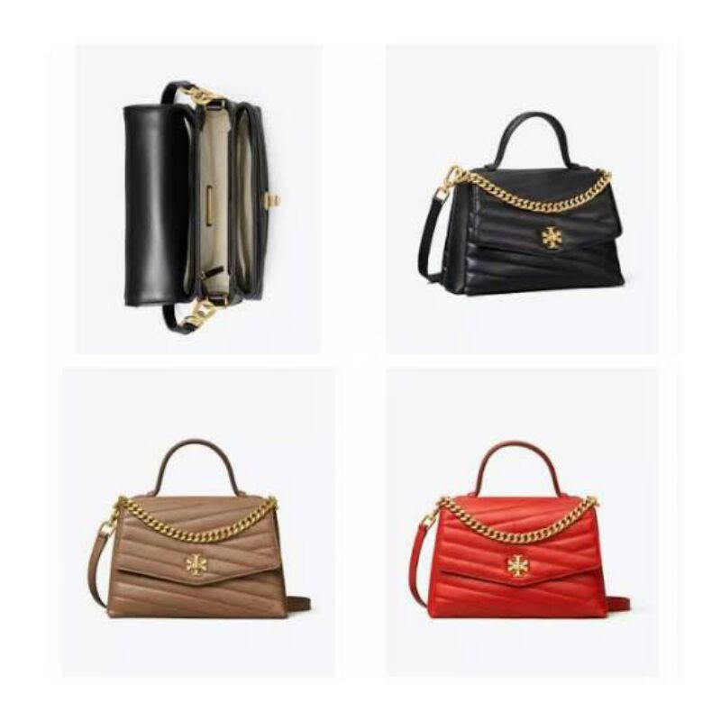 tas tory burch kira chevron black original