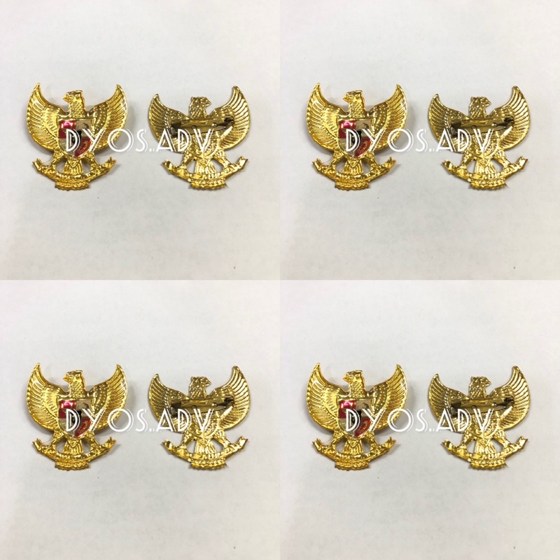 Pin garuda pancasila 4 cm