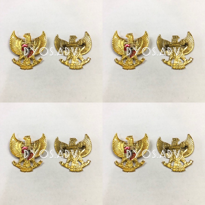 Pin garuda pancasila 4 cm