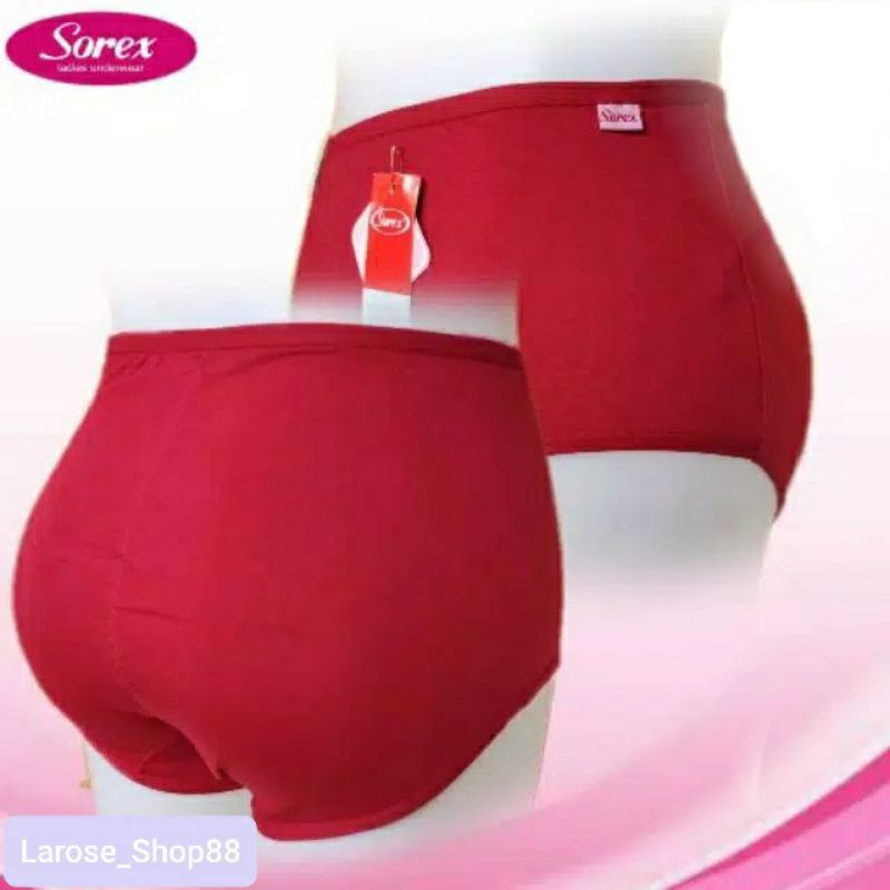 RB Cd Sorex 1229 Maxi Celana Dalam Maxi Full Nutup Perut Celana Dalam Wanita Sorex Model Maxi