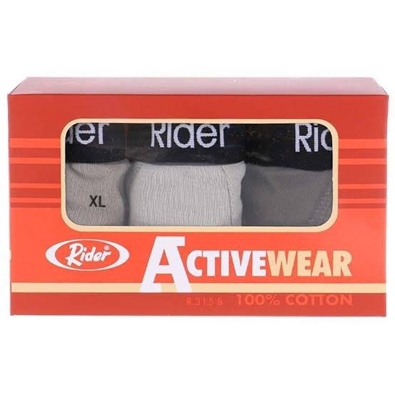 1 Box 3 Pcs CD Rider Active Brief R 315 B - Celana Dalam Pria Dewasa - Mix Warna