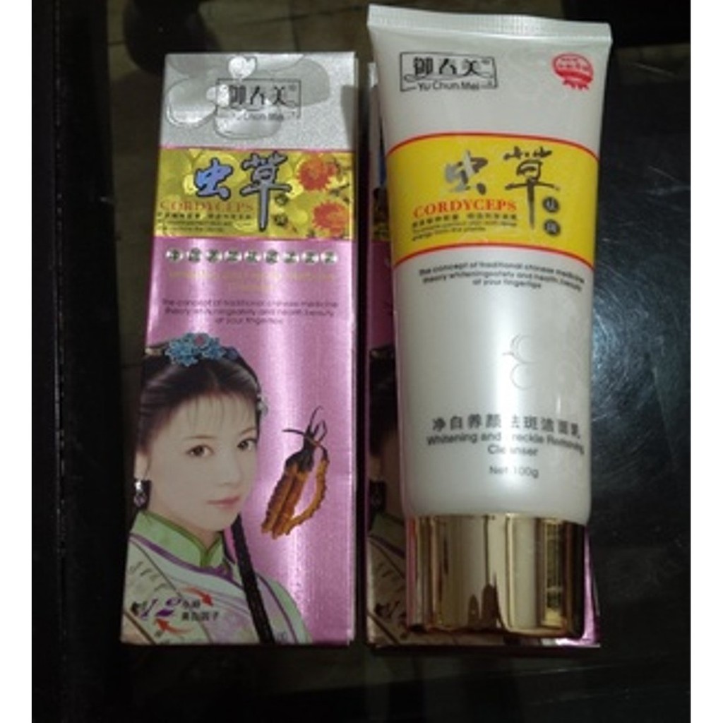 Yuchunmei Cordyceps Facial Foam / Sabun Wajah Cordysep / Sabun Yu Chun Mei