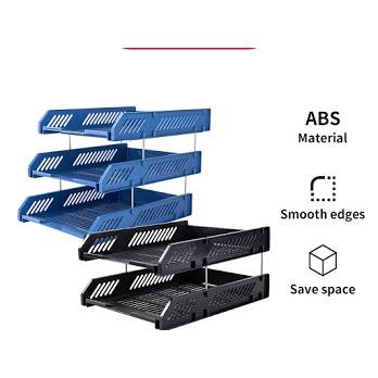 

Kiran | Deli Tempat File 3 Tingkat (Blue,Black) E9209