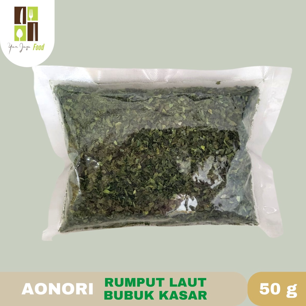 Aonori Dried Seaweed Rumput Laut Kasar Jepang