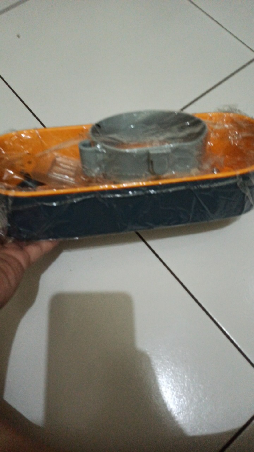 Hair Dryer Holder Tanpa Paku Bor Gantungan Tempel Kuat Bathroom Storage Rack Anti Air Strong Hanger