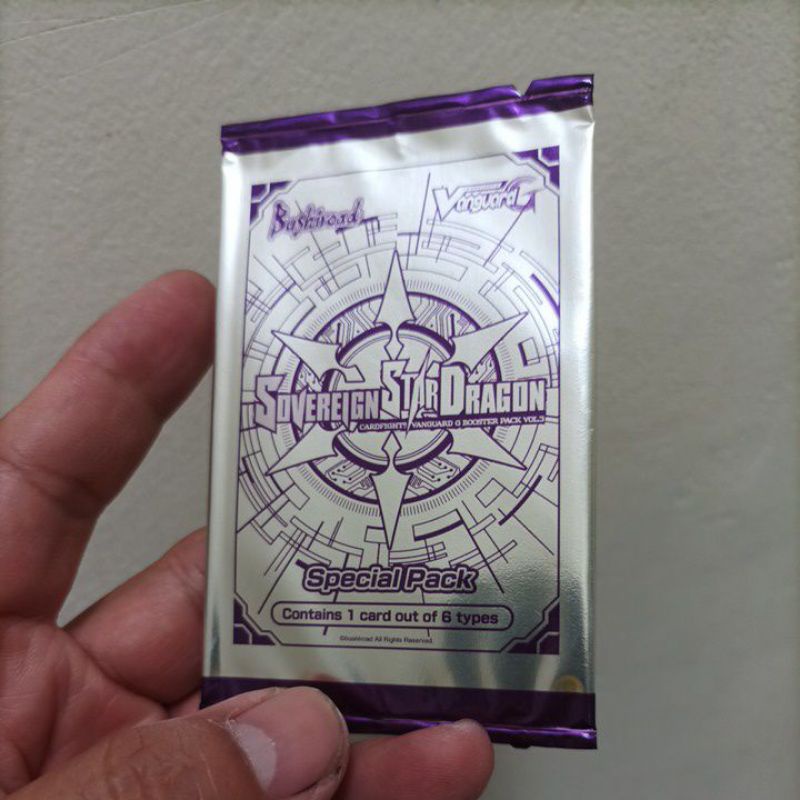 VANGUARD ENGLISH BOOSTER PROMO SOVEREIGN STAR DRAGON