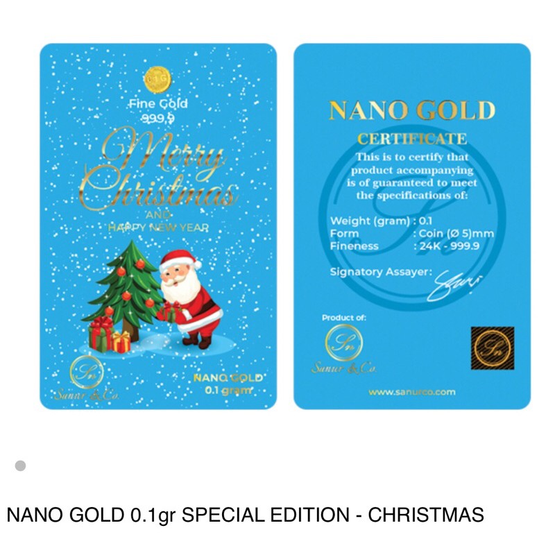 

Nano Gold Edisi Natal 0,1 gr