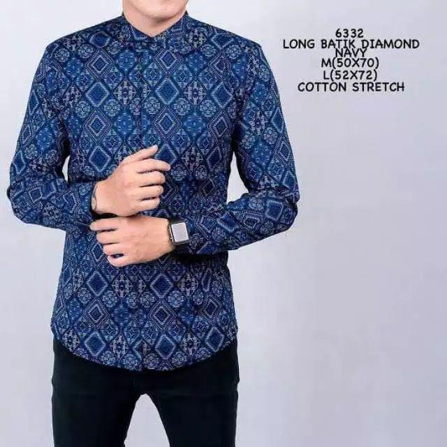 Kemeja Batik Songket Panjang Pria Best Seller ( M.l.xl.xxl.xxxl )