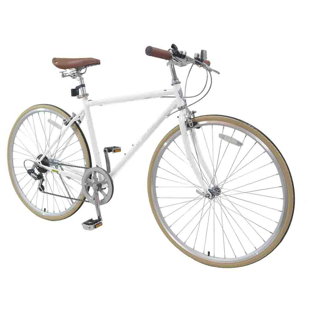 Sepeda London Taxi Road Bike 700C (New Color)-Pearl White