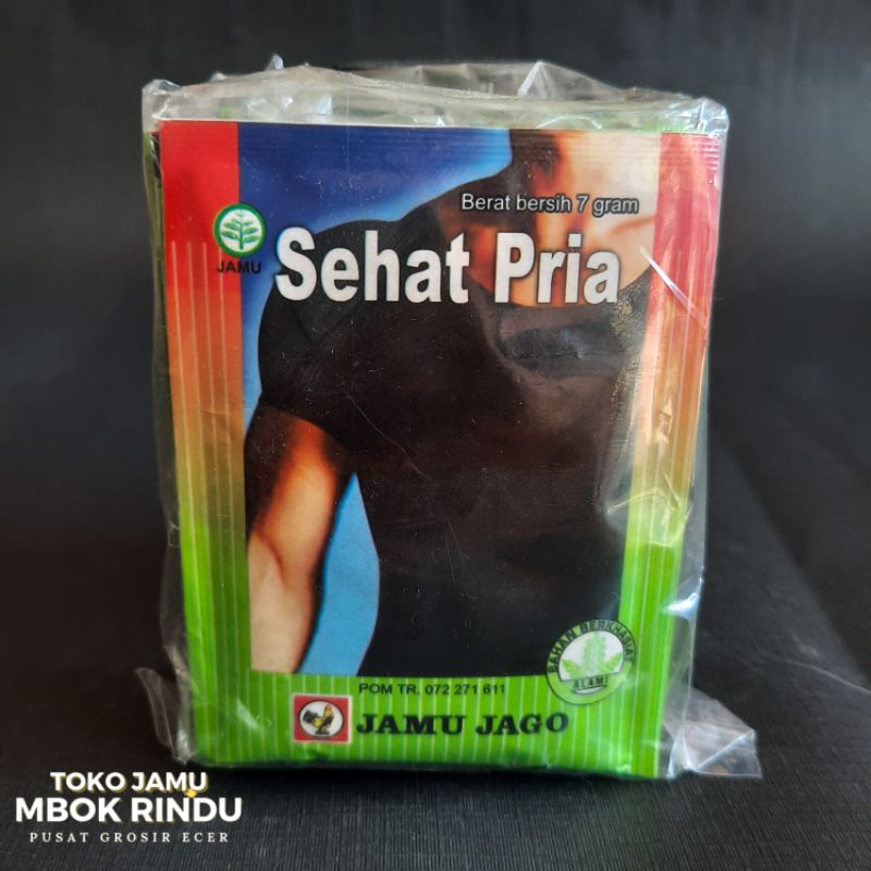 Jamu Sehat Pria - Jamu Jago (Isi 10 Sachet)