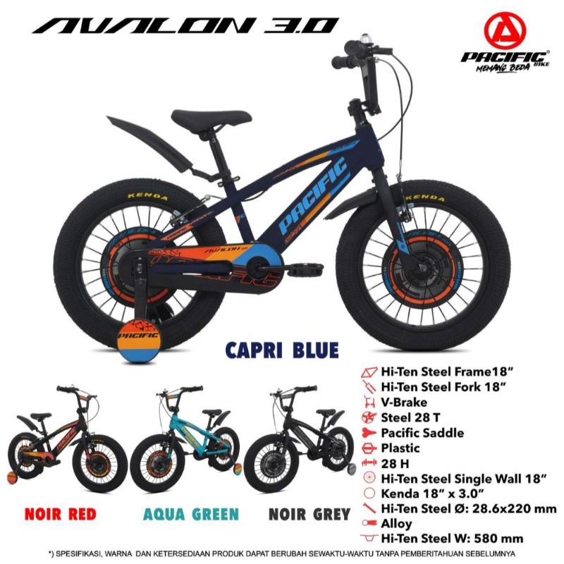 Sepeda anak BMX 18 inch Pacific AVALON 3.0