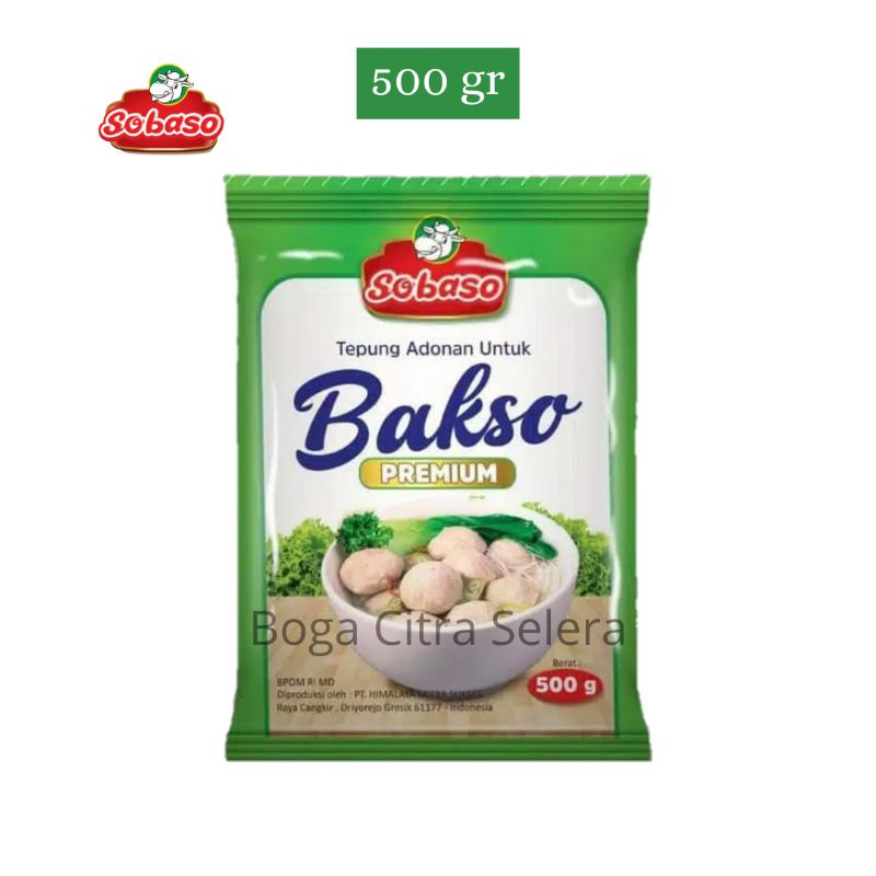 Tepung Adonan Untuk Bakso Praktis Sobaso 500gr