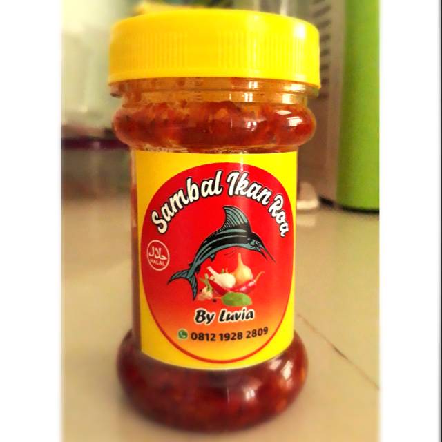 

Sambal pedas Ikan ROA by Luvia homemade