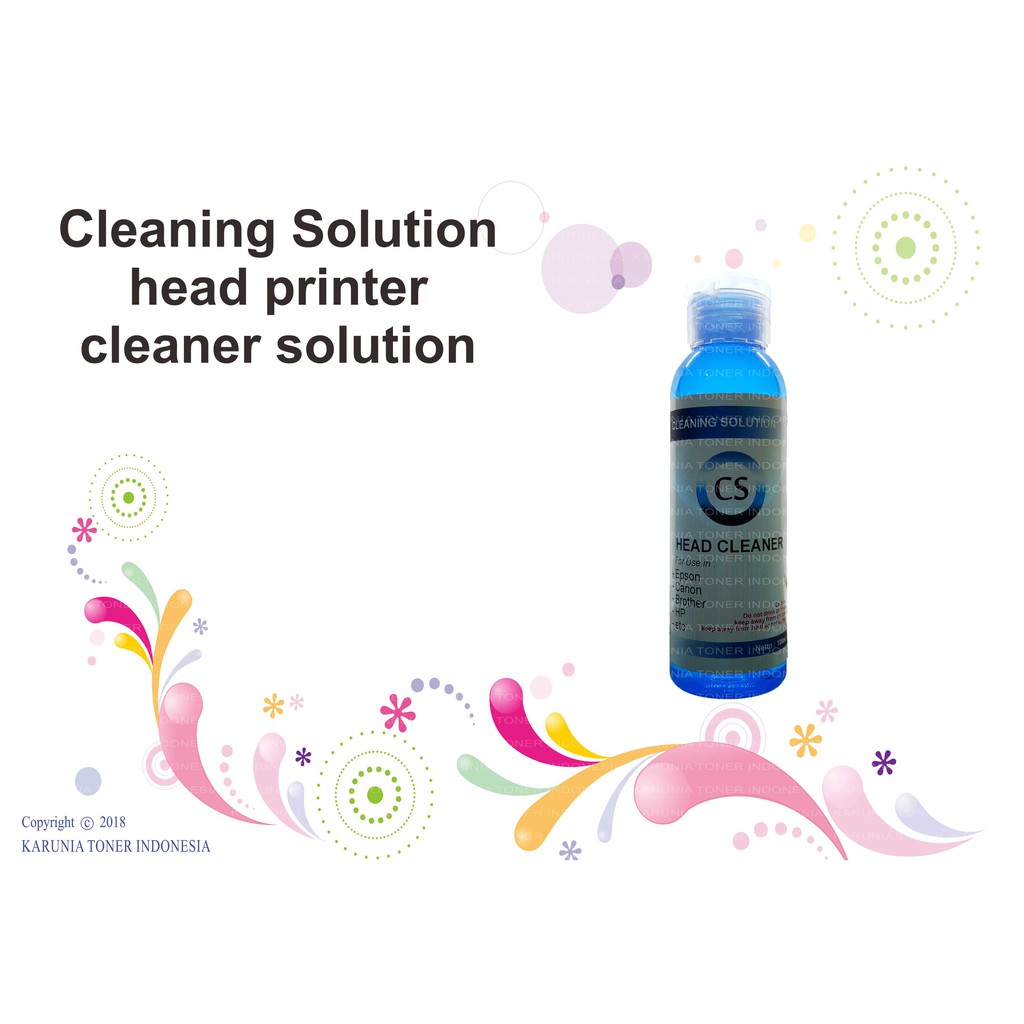 Cleaning Solution head printer cleaner solution