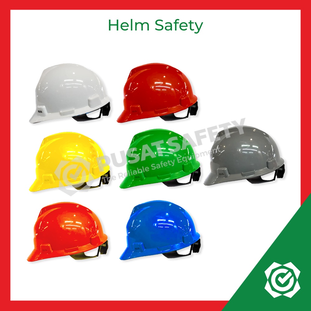 Helm Proyek Kerja Safety NSA V-Gard with Fastrack