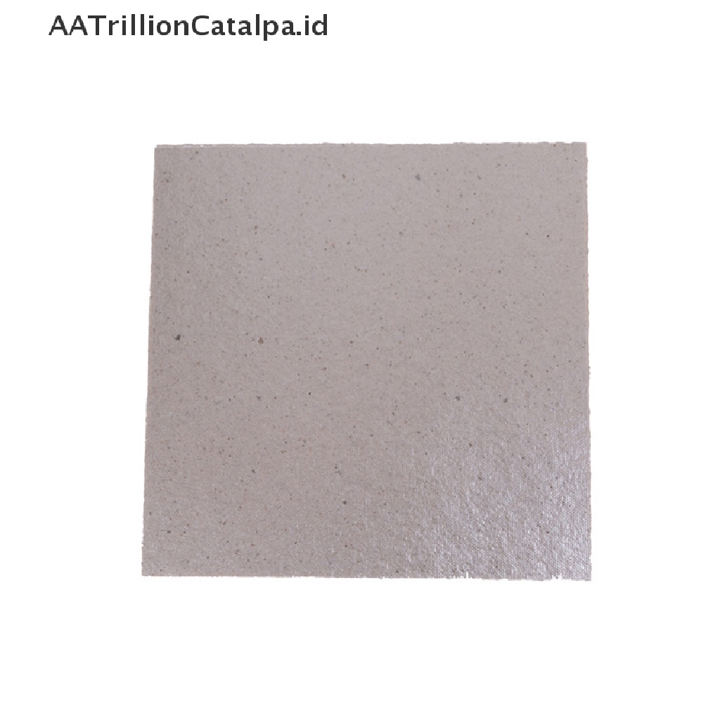 Aatrillioncatalpa 2pcs Plat Mika Ukuran 13x13cm / 5.1x5.1 inch Untuk Microwave / Oven