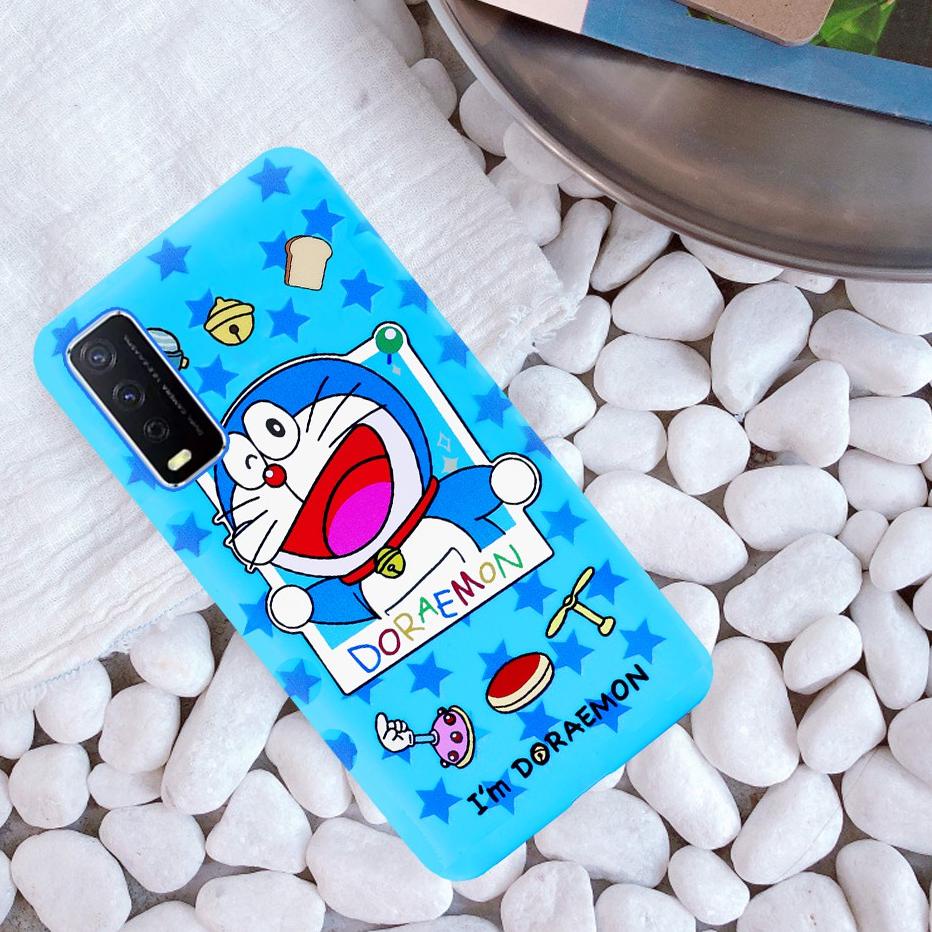 [KODE BARANG BJW67] Case VIVO Y20 Y20s Y20i Y30i Y30 Y50 Softcase Tpu Karakter Doraemon Stitch Mickey Kitty Keropi js