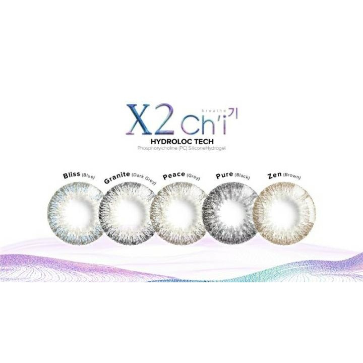 Softlens X2 Chi Bliss Blue with Hydroloc Tech