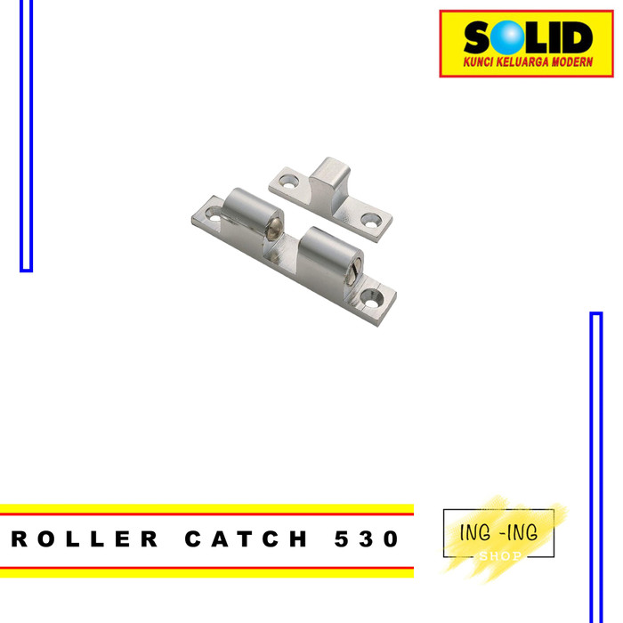 Roller Catch SOLID 530 /Jepit Udang Pintu lemari /Pengunci /Mata Ayam