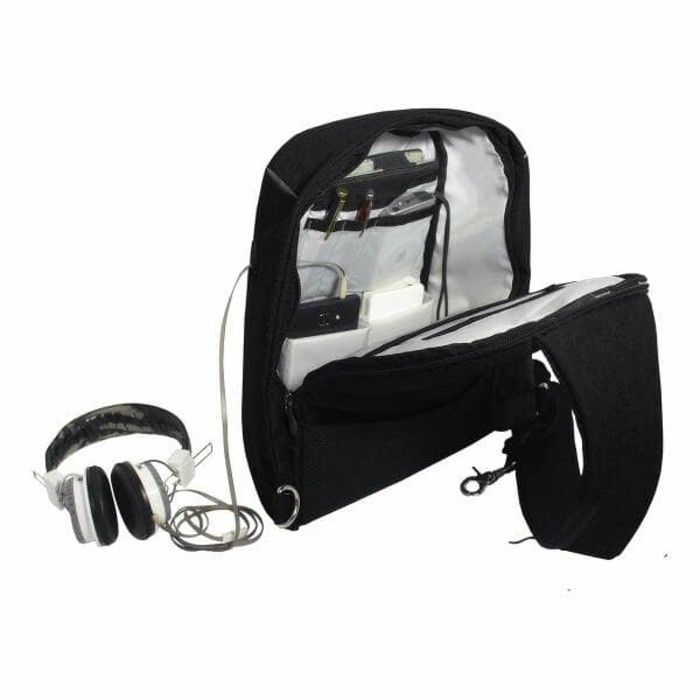 TERBARU Z4S8 Grosir Tas Sport Drawstring Bag Tali Serut Polos M Tas Selempang Anti Maling Slin