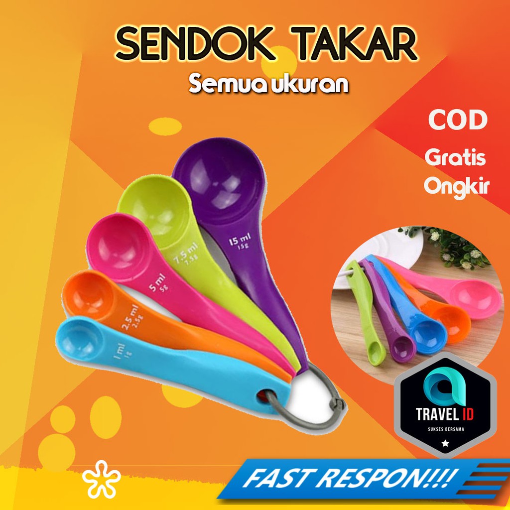 SENDOK TAKAR / SENDOK UKUR / SENDOK BUMBU / SENDOK PENGUKUR