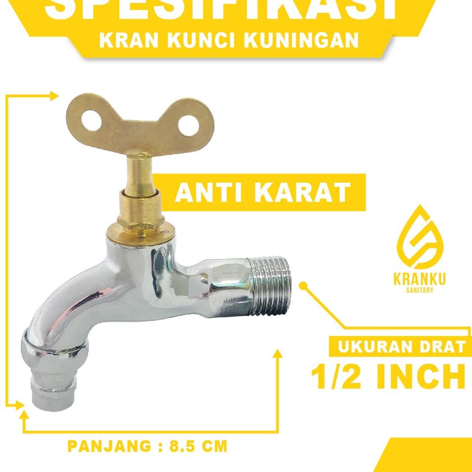 Baru Kran Taman Cabut Kunci Kran Air Kran Taman Babet - Kran Air Kunci ✔
