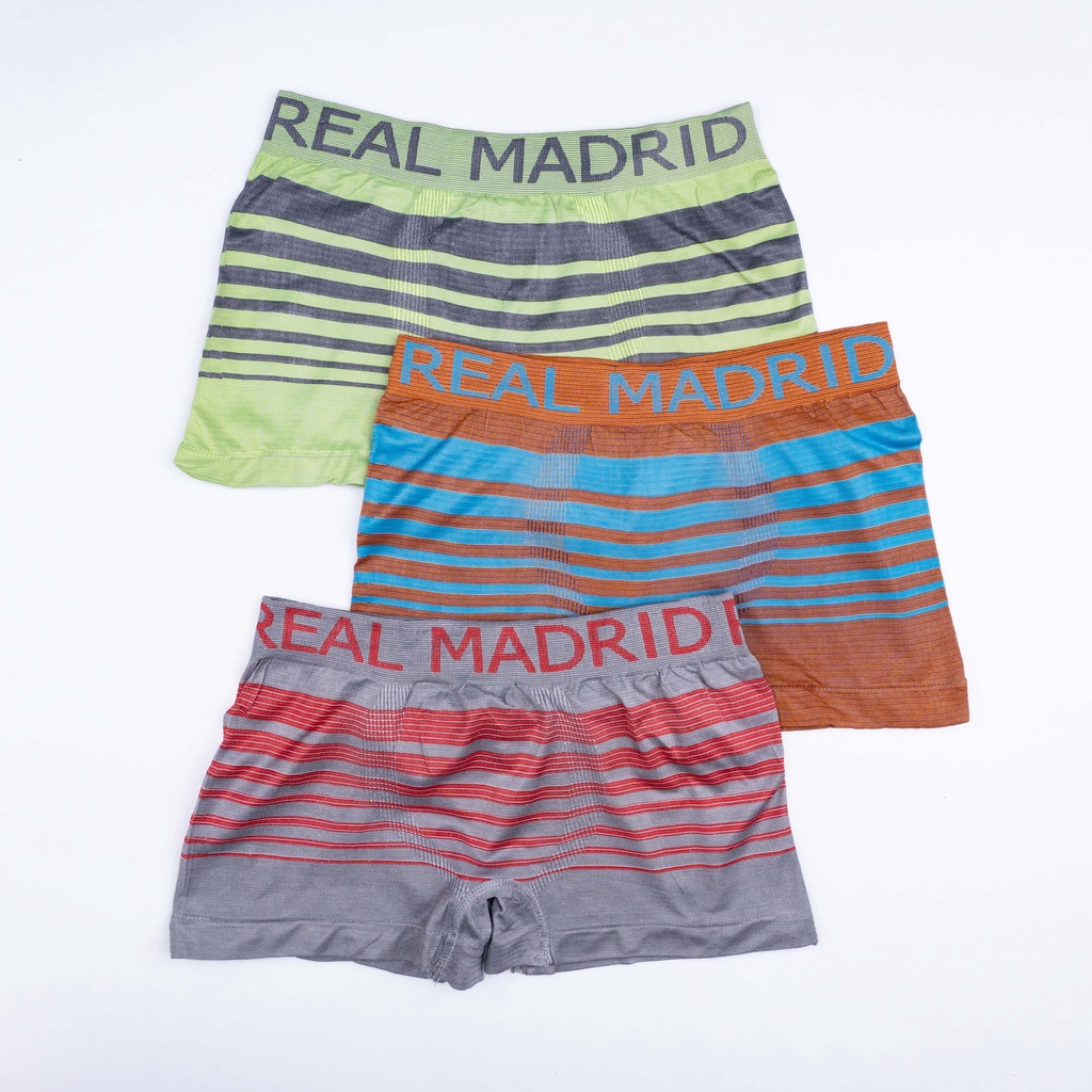 IL - BOXER PRIA PREMIUM | CELANA DALAM PENDEK PREMIUM | CELANA REAL MADRID | CELANA MEN RAJUT | BAHAN RAJUT MEN