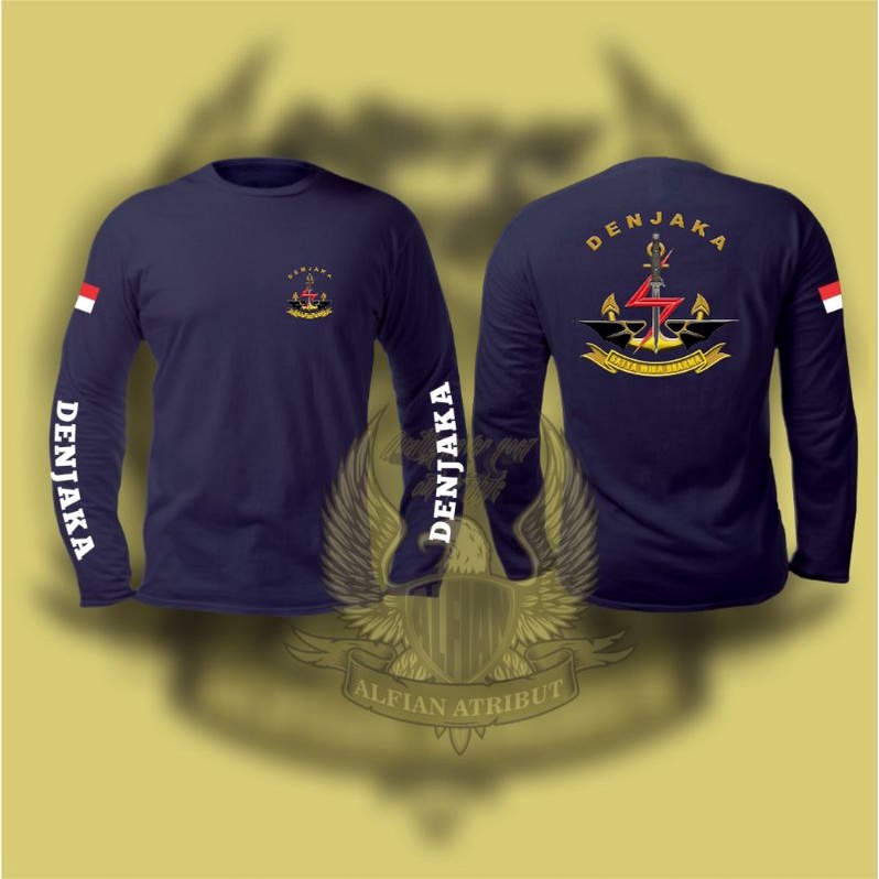 KAOS DENJAKA,baju kaos lengan panjang denjaka