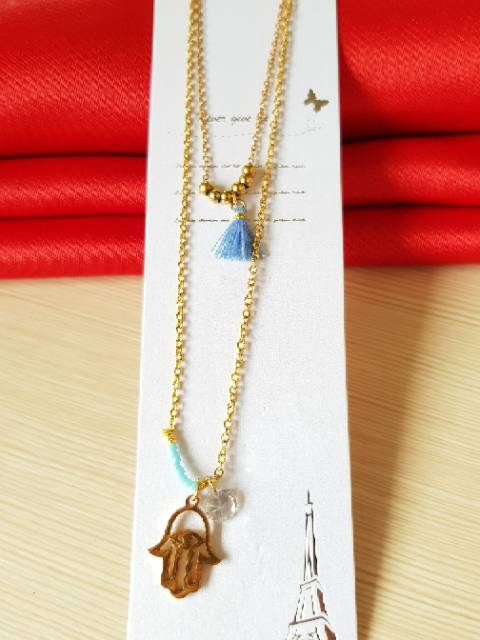 Kalung fashion Korean Titanium Import Antikarat KS29