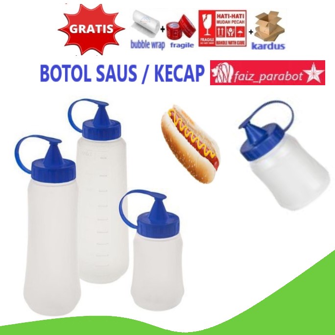 SL Botol Saus / Kecap 500ml-400ml-200ml Harga Grosir