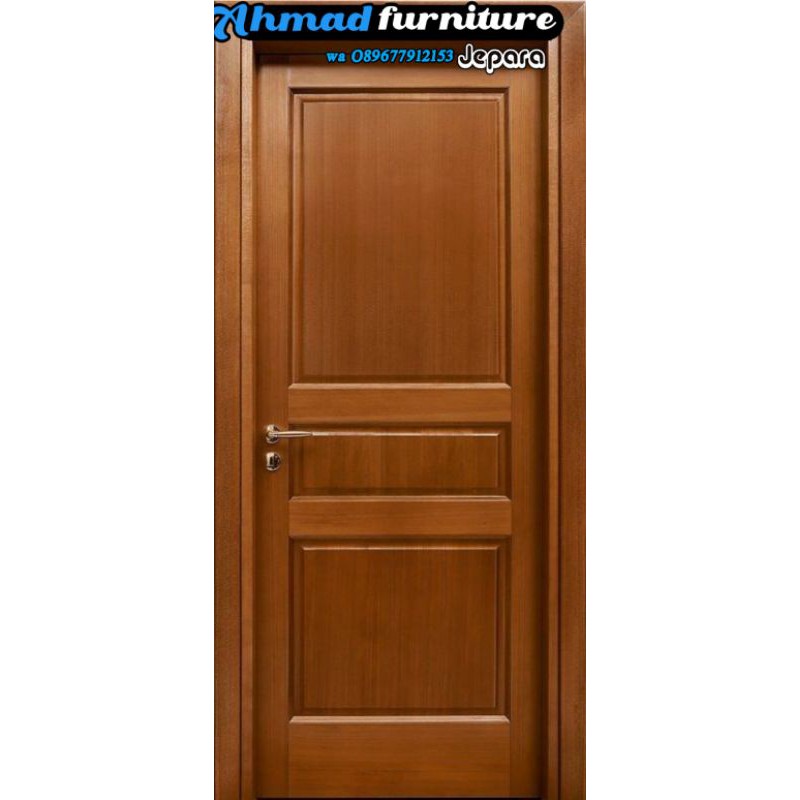 pintu kusen minimalis jati