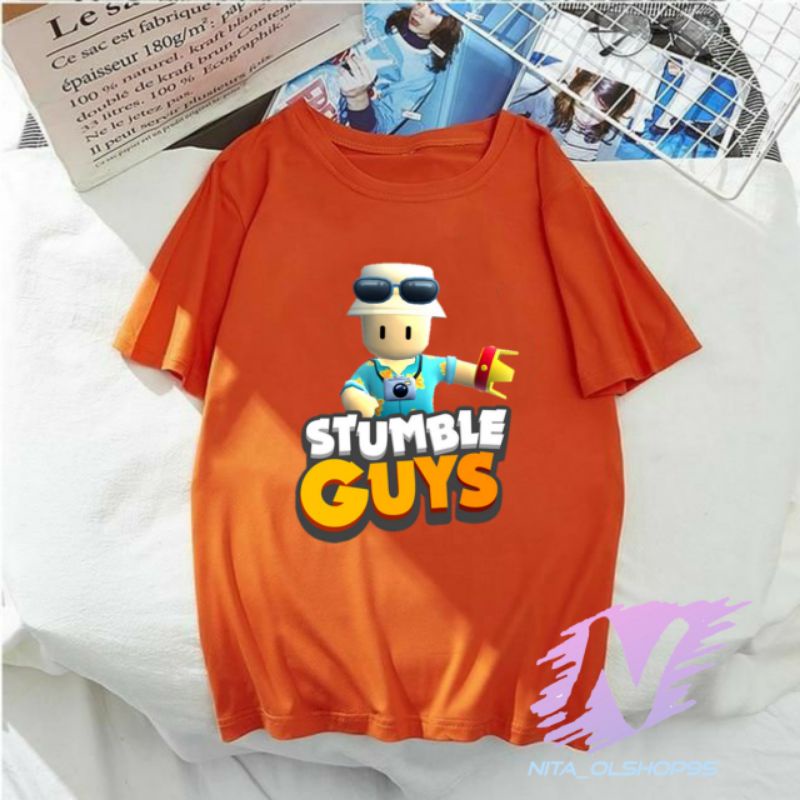 kaos stumble guys kaos anak stumble guys