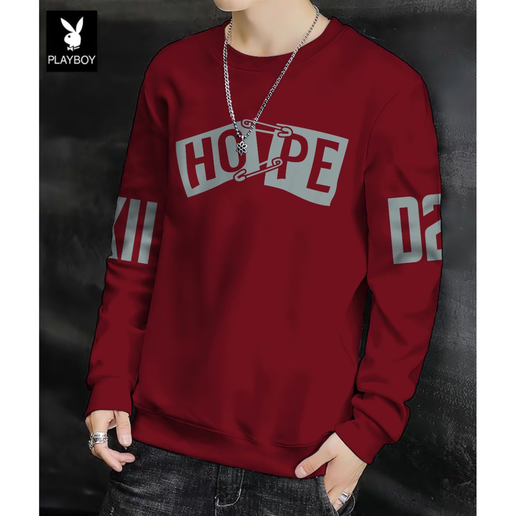 Sweater Pria/Sweter Pria/Sweter/Sweater Hope Bahan Babyterry UK M-L