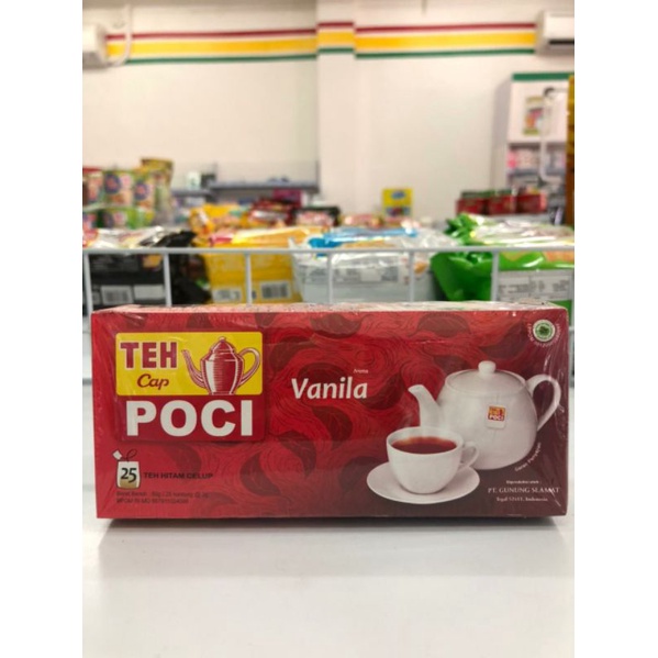 

POCI TEH CELUP VANILLA BOX ISI 25