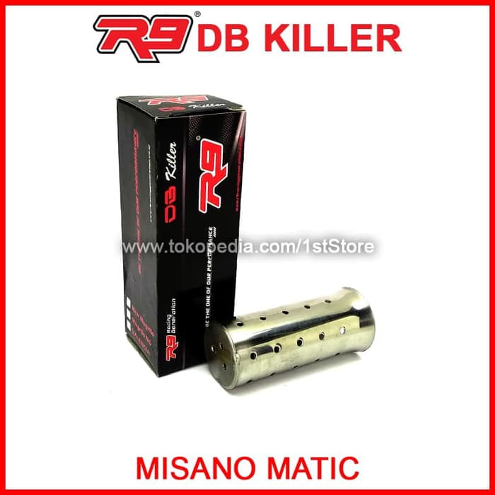 qws163 dB Killer R9 Misano Proliner Pro SV matic Peredam Suara Knalpot