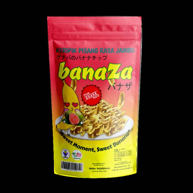 

BANAZA Keripik Pisang Jambu Guava Unik khas