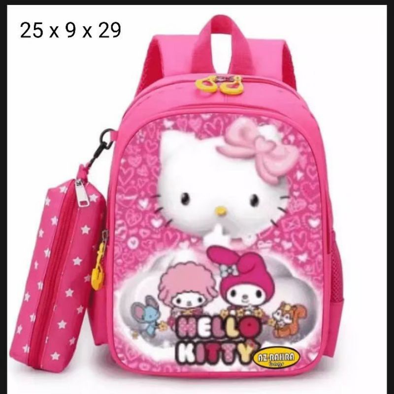 Rayhana - Tas Ransel Sekolah Anak Perempuan Sd Smp Sma Hello Kitty